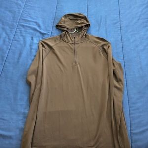 Lululemon Light Hoodie — Medium — Olive Green